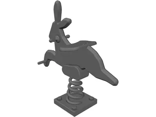 Bunny Ride 3D Model