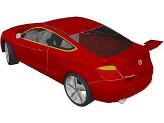 Honda Accord Sport (2010) 3D Model