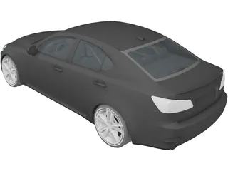 Lexus IS350 3D Model