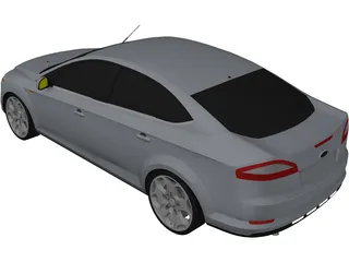 Ford Mondeo MK IV (2007) 3D Model