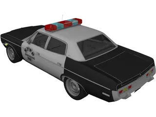 Police Car NYPD 3D Model