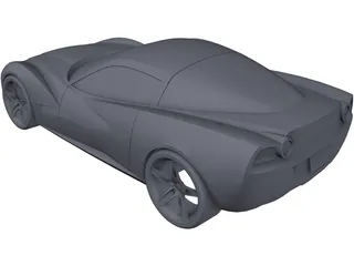 Chevrolet Corvette C7 3D Model