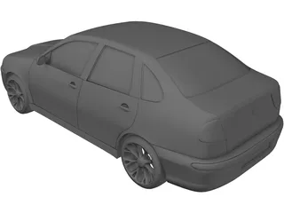 Seat Cordoba 3D Model