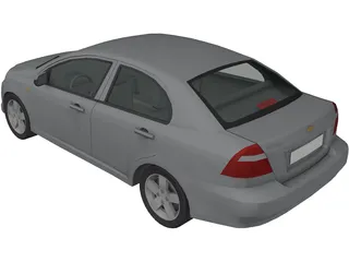 Chevrolet Aveo LT (2012) 3D Model