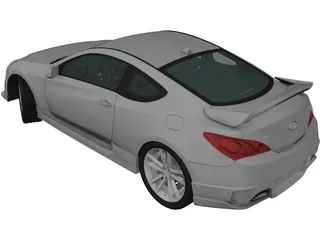 Hyundai Genesis Coupe Sport (2010) 3D Model