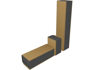 Speakers 3D Model