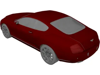 Bentley Continental GT 3D Model