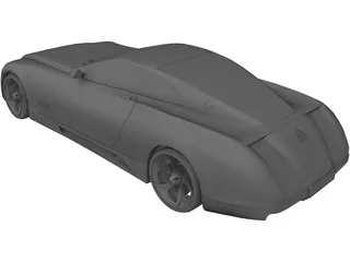 Maybach Exelero 3D Model