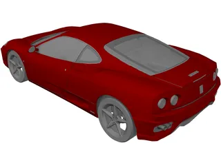Ferrari 360 Modena 3D Model
