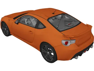 Toyota FT86 3D Model