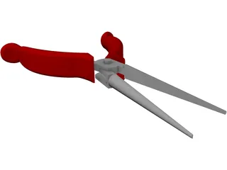 Craftsman Needle Nose Pliers 3D Model