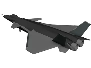 Chengdu J-20 3D Model