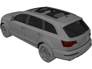 Audi Q7 V12 TDI (2010) 3D Model