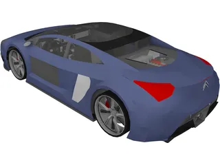 Citroen Prototype 3D Model