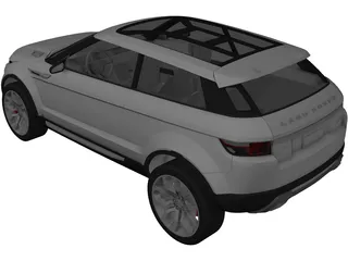 Land Rover LRX Concept (2008) 3D Model