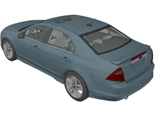 Ford Fusion Sport 3D Model