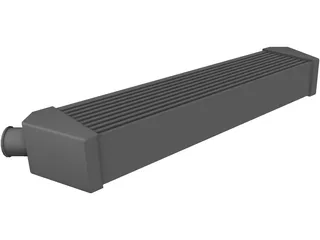 Intercooler Air-to-Air 3D Model