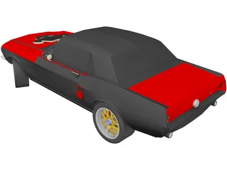 Ford Mustang (1967) [Tuned] 3D Model