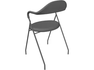 Single Chair 3D Model