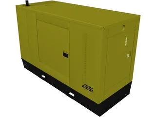 Diesel Generator Type A 3D Model