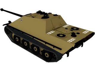 Jagdpanzer V 3D Model