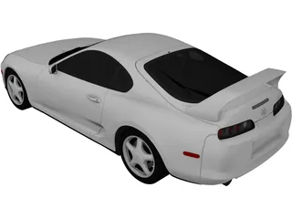Toyota Supra RZ (1998) 3D Model