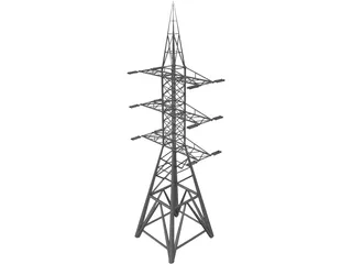 Electric Tower 3D Model