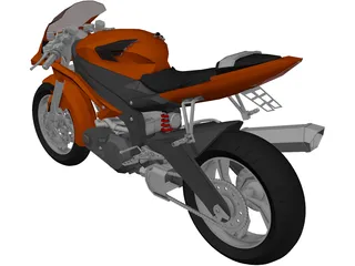 Honda CB150R 3D Model