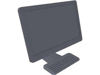 Apple iMac 3D Model