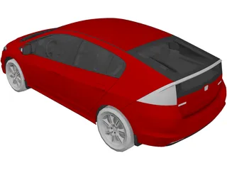 Honda Insight 3D Model