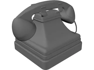 Phone Antique 3D Model