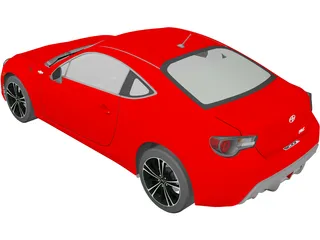 Scion FR-S (2013) 3D Model