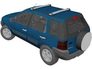 Ford EcoSport FreeStyle (2007) 3D Model