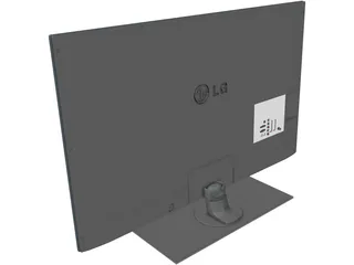 LG TV LCD LED 3D Model