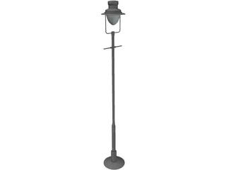 Street Lamp 3D Model