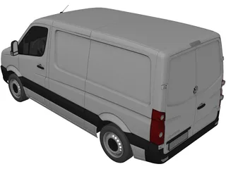 Volkswagen Crafter TDi 3D Model