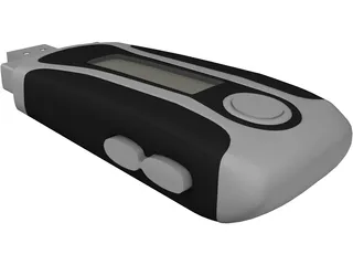 Mp3 Player 3D Model