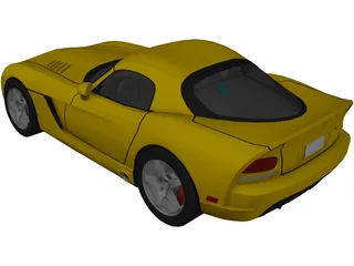 Dodge Viper 3D Model