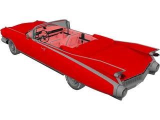 Cadillac Eldorado Biarritz Convertible (1959) 3D Model