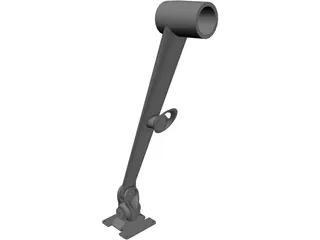 Zorro Monitor Arm 3D Model