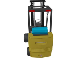 Forklift 3D Model