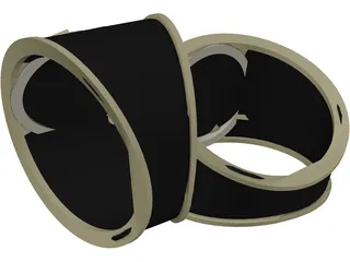 Citadel School Ring 3D Model