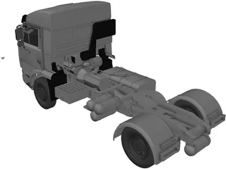 Kamaz 6460 Truck 3D Model