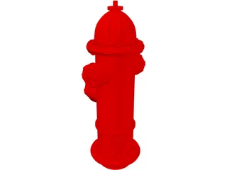 Fire Hydrant 3D Model