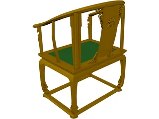 Chinese Chair 3D Model