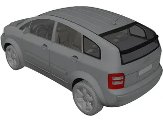 Audi A2 3D Model