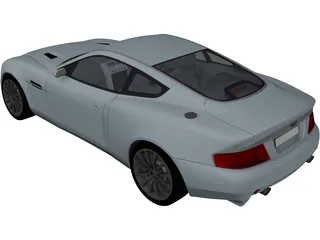 Aston Martin Vanquish 3D Model