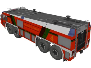 Rosenbauer Simba 8x8 3D Model