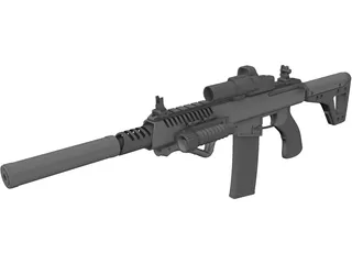 XM18 3D Model