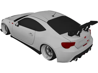 Scion FR-S (2013) [Tuned] 3D Model